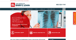 Desktop Screenshot of barrylewinlaw.com